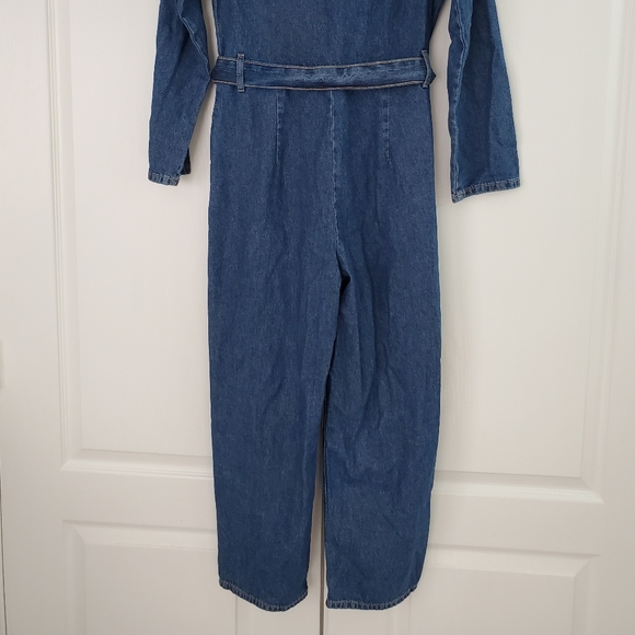 Topshop Utility Denim Jumpsuit, NWT - Picture 6 of 8